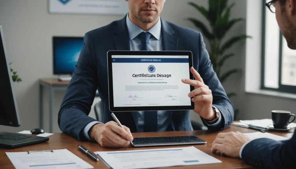 certificat de non gage