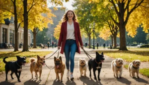 promener des chiens pour gagner de l'argent