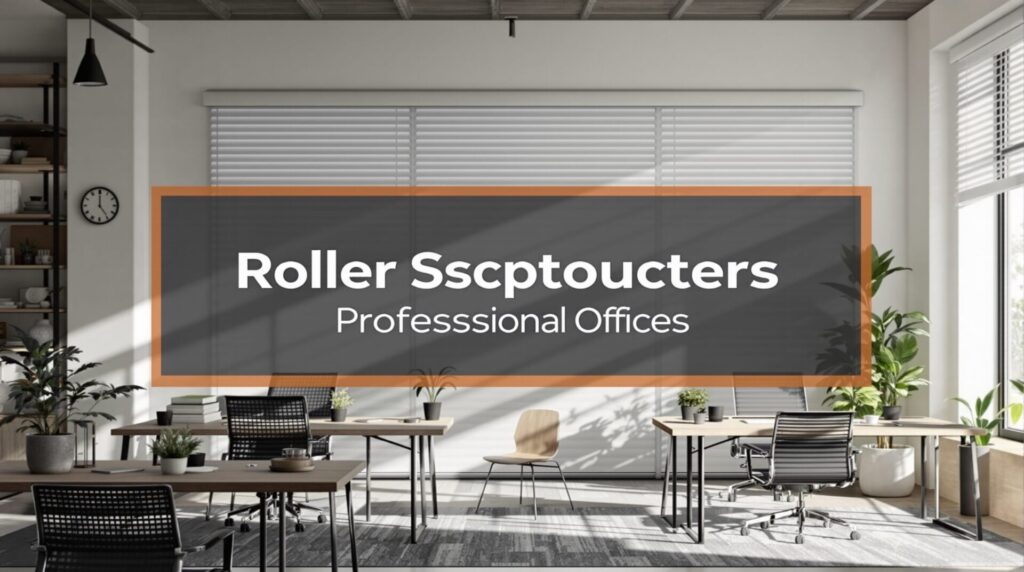 volets roulants pour bureaux d'entreprises