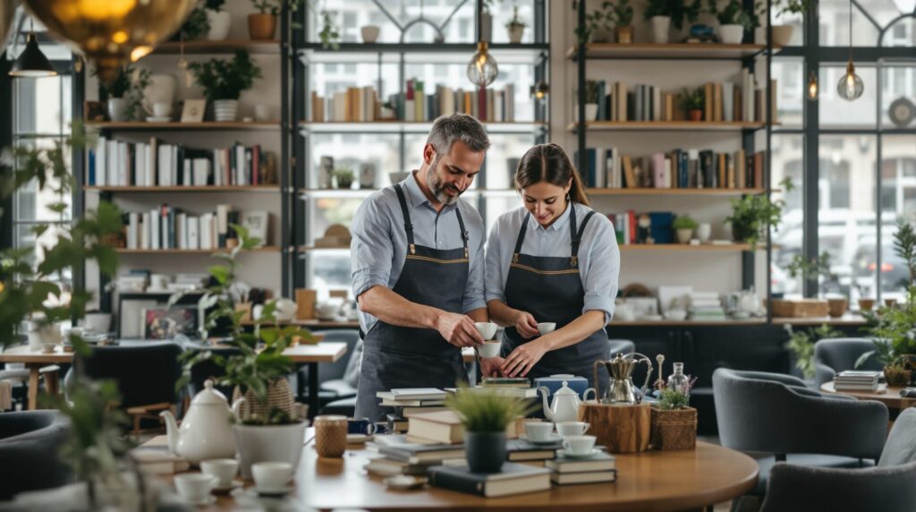 ouvrir un salon de thé librairie