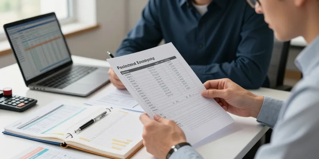 compte comptable impression documents