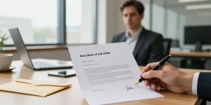 modele rupture promesse d'embauche à l'initiative du salarié