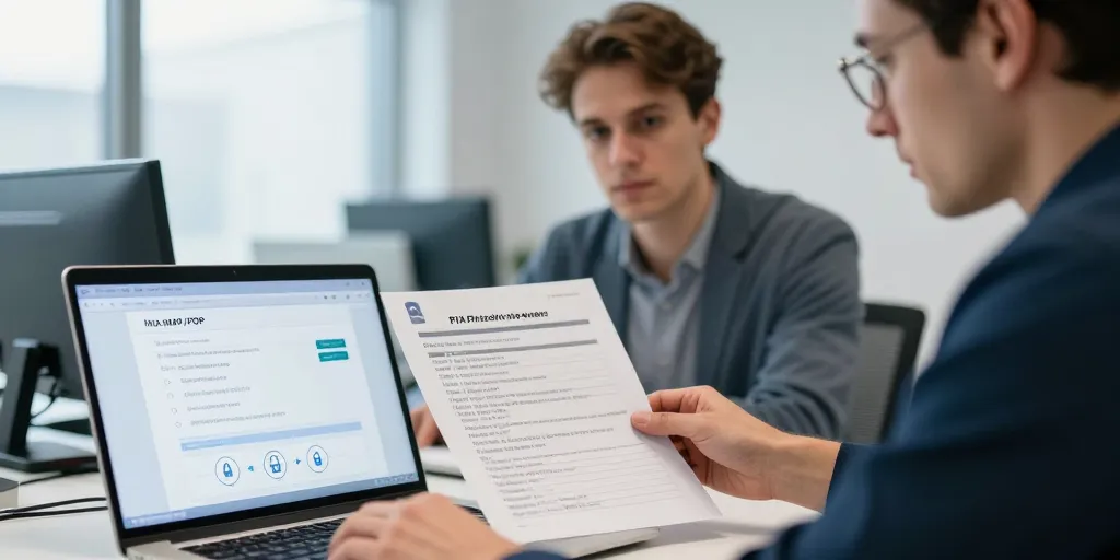 protocole réception courrier pix