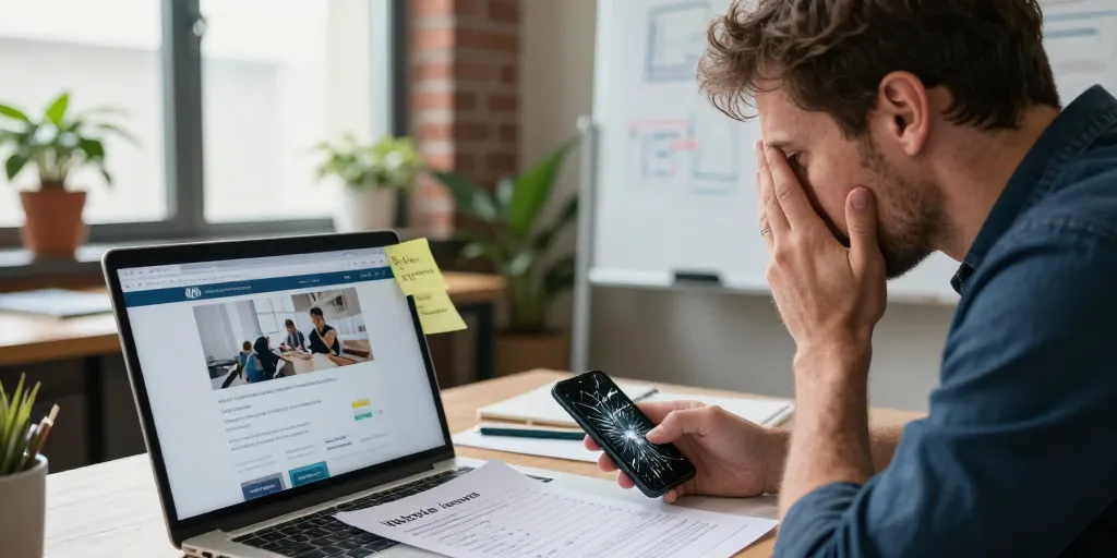 Les signes concrets qu’il est temps de refaire son site internet