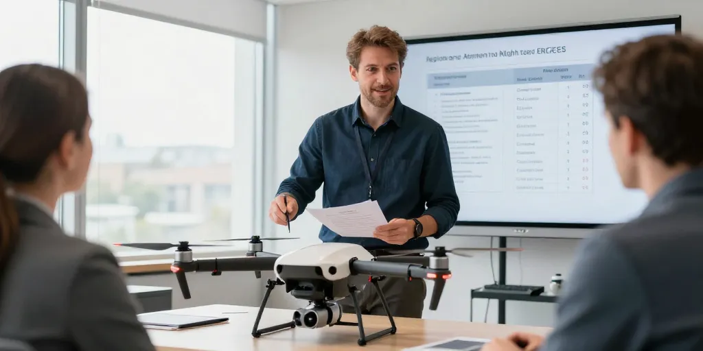 prestation technique drone 800