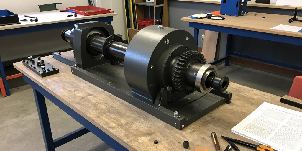 Comment configurer un treuil manuel à vis sans fin pour une installation industrielle ?