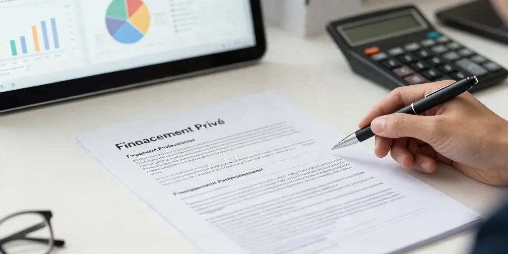 Prêt personnel : distinguer financement privé et professionnel
